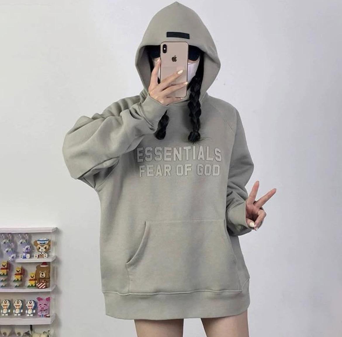 Fear Of God 23SS Hoodie 膠面字體帽TEE