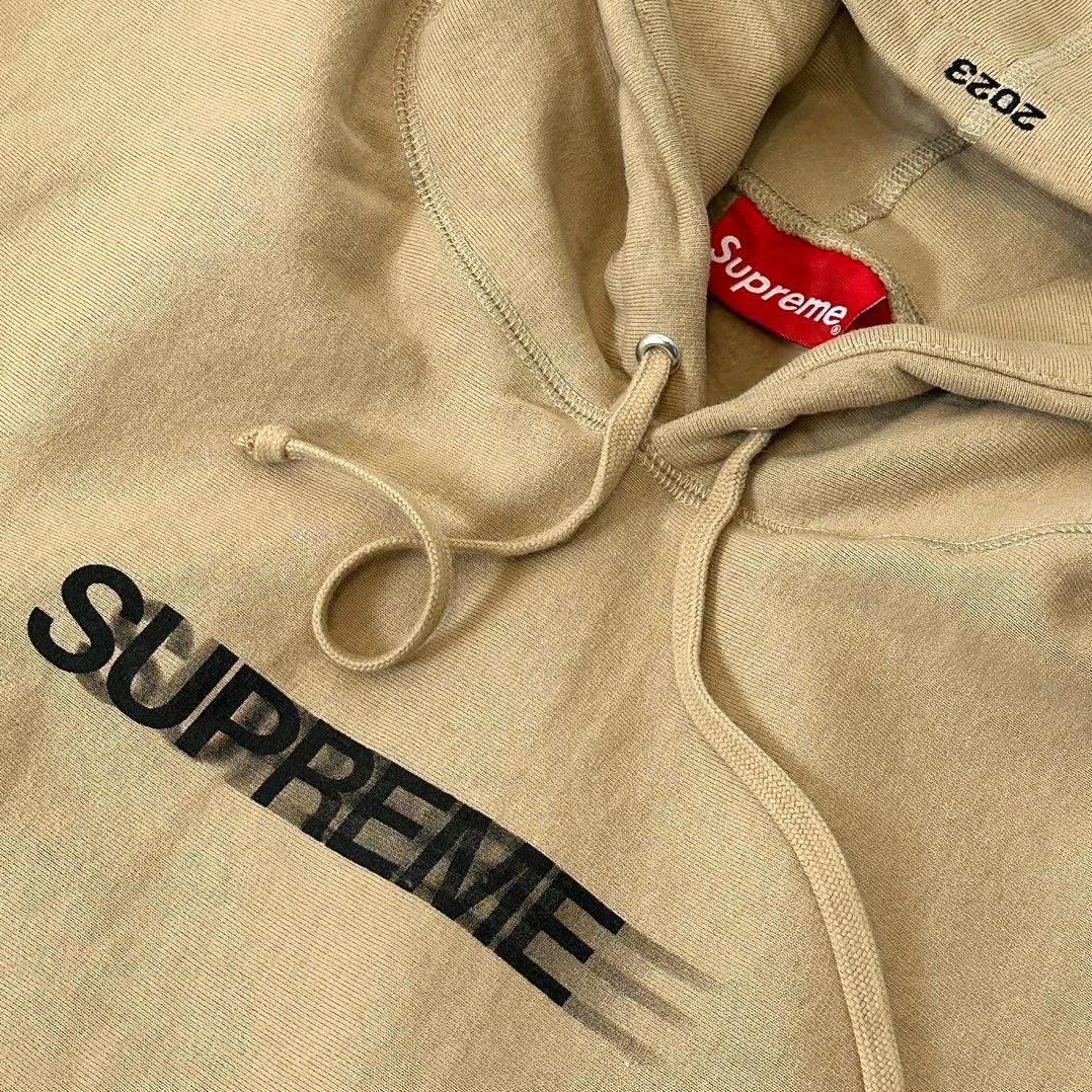 Superme 2023 SS Motion Logo Hooded Sweatshirt 幻影帽TEE