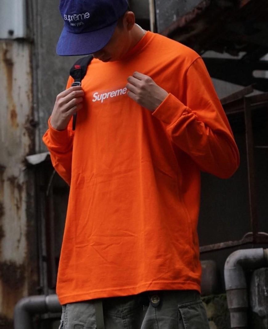 Supreme 20FW Box Logo LS 長TEE