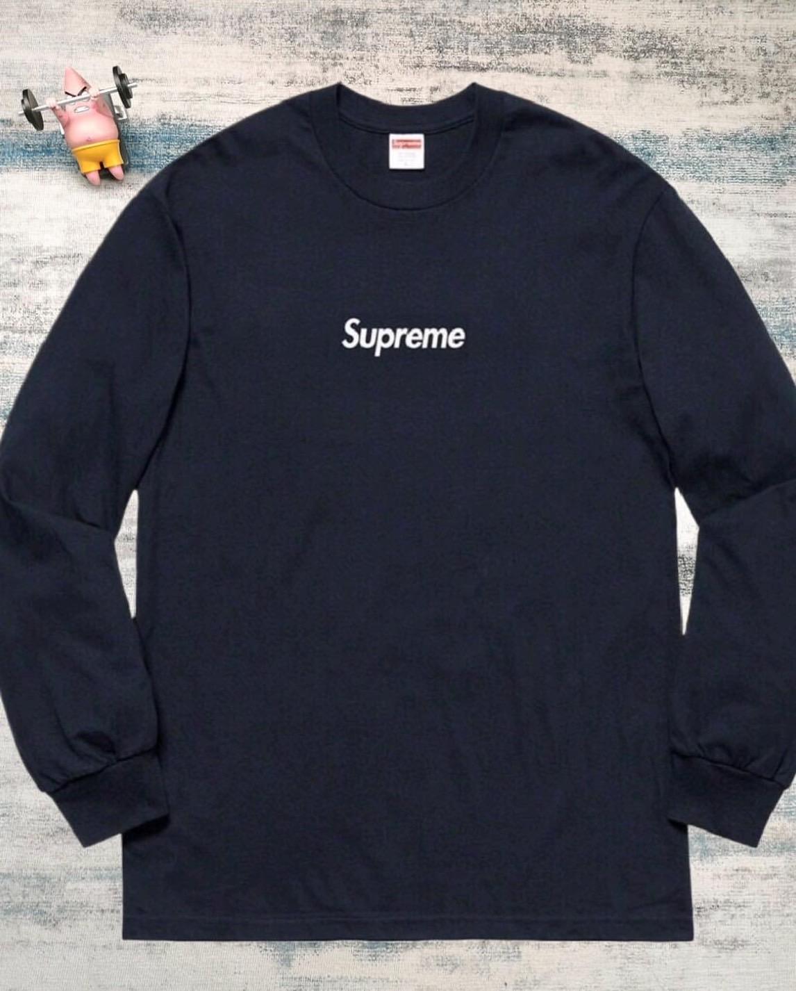Supreme 20FW Box Logo LS 長TEE