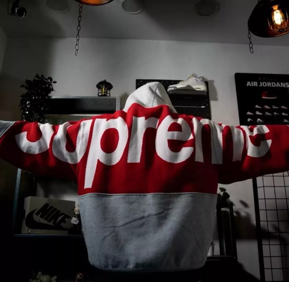 Supreme Big Logo Jacquard Hooded Sweatshirt 帽TEE