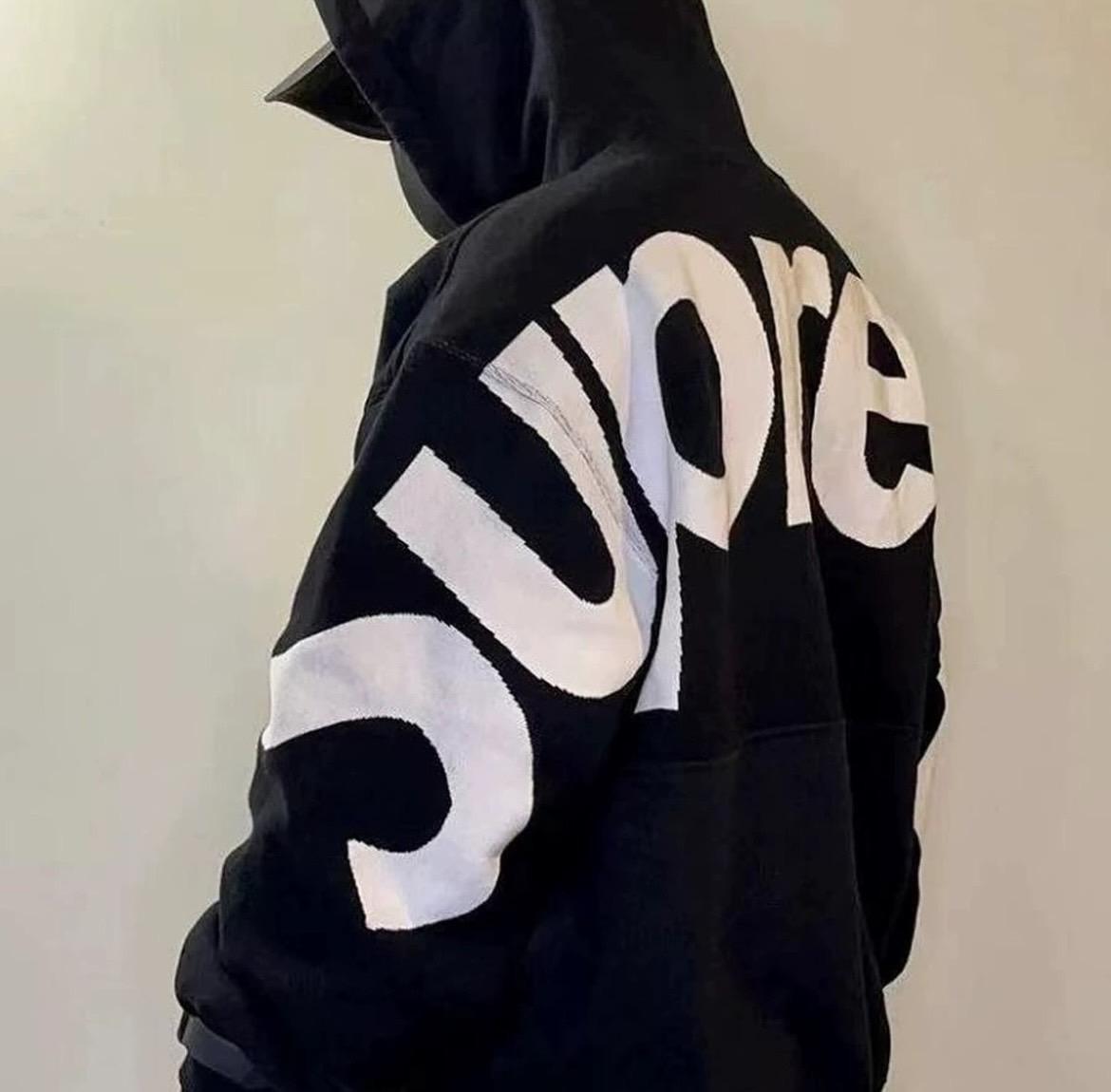 Supreme Big Logo Jacquard Hooded Sweatshirt 帽TEE