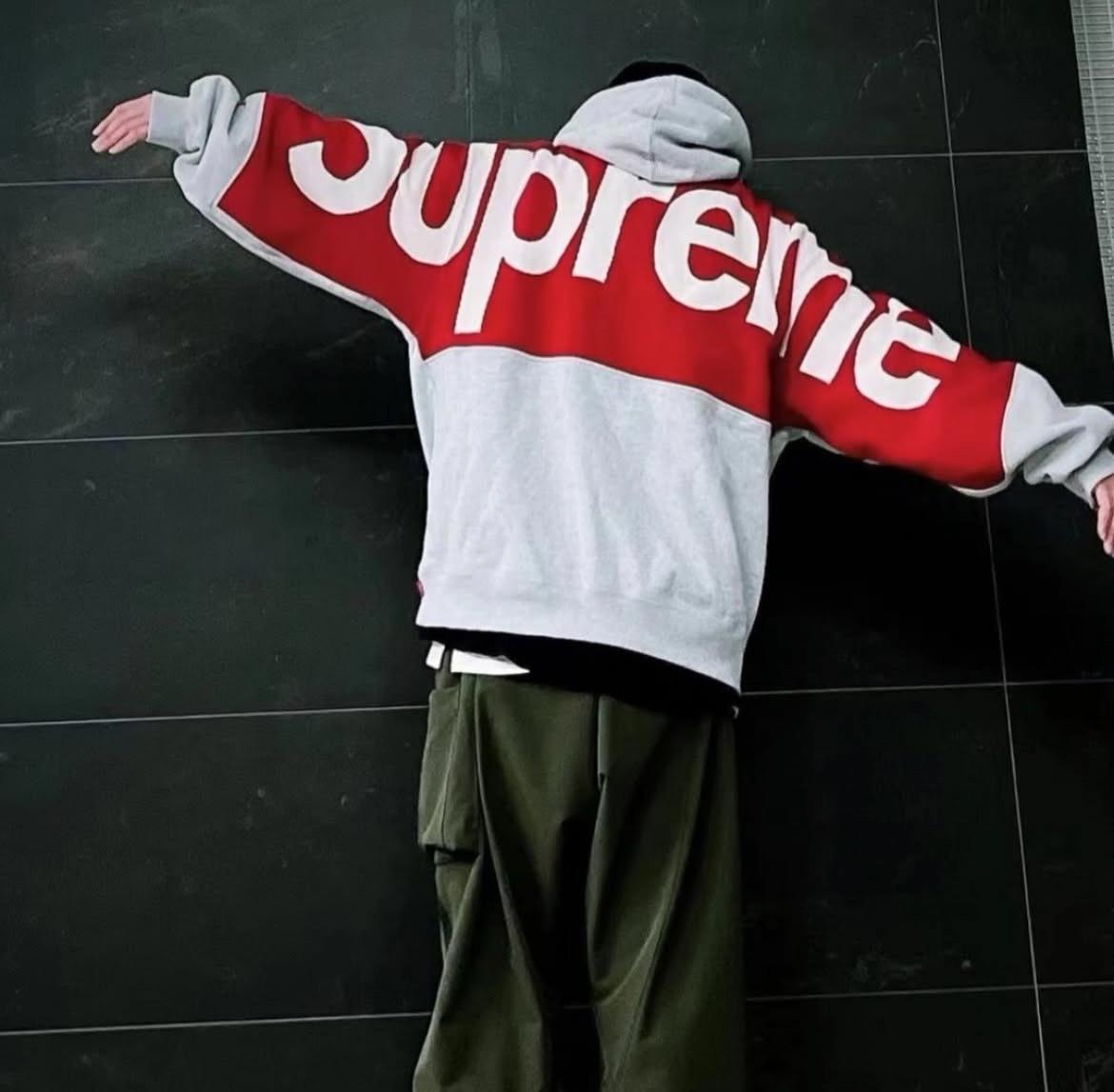 Supreme Big Logo Jacquard Hooded Sweatshirt 帽TEE