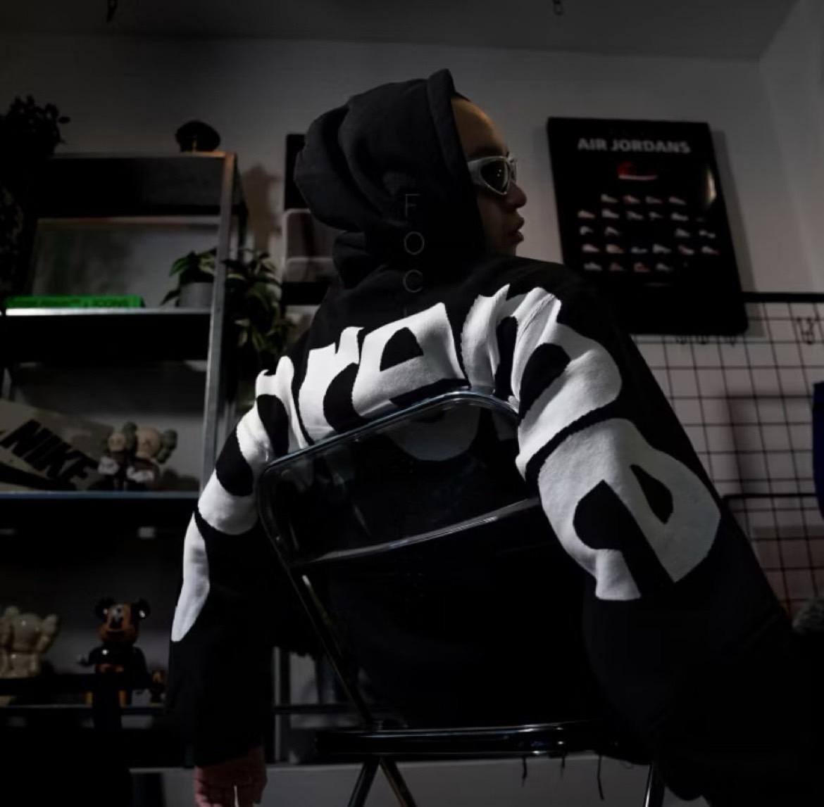 Supreme Big Logo Jacquard Hooded Sweatshirt 帽TEE