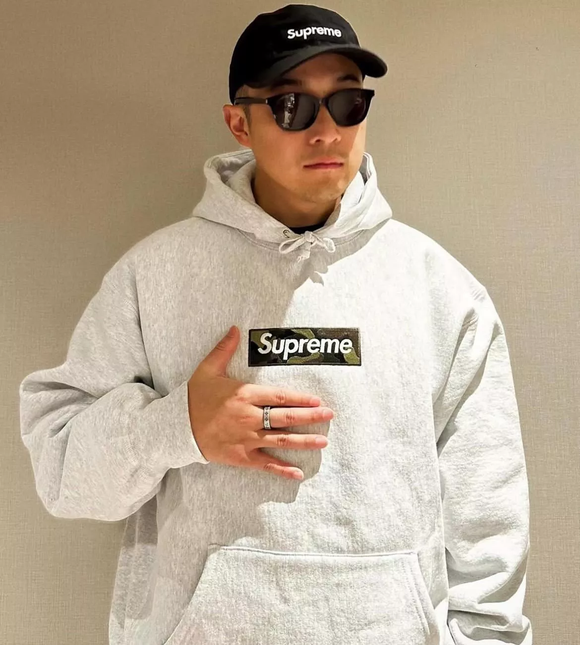 Supreme FW23 Week 16 Box Logo Hooded Sweatshirt 帽TEE