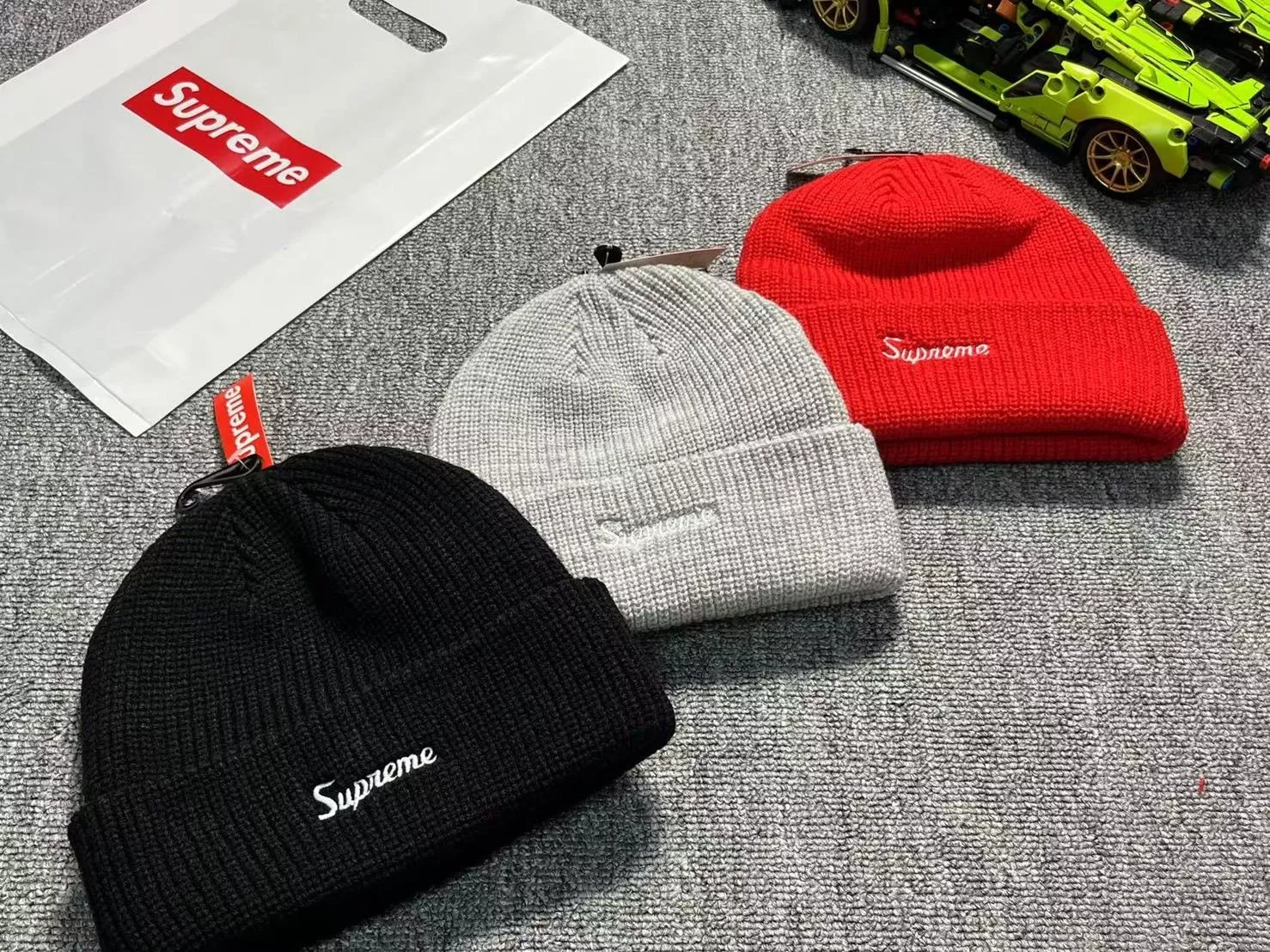 Supreme  Loose Gauge Beanie 經典款 毛帽