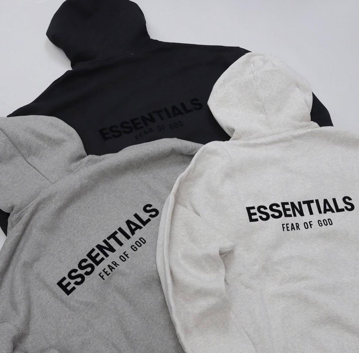 Fear Of God Essentials 前後植絨字體Logo 帽TEE