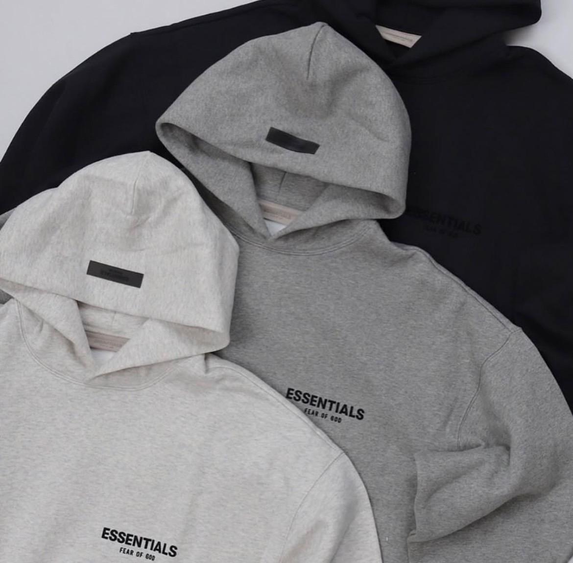 Fear Of God Essentials 前後植絨字體Logo 帽TEE