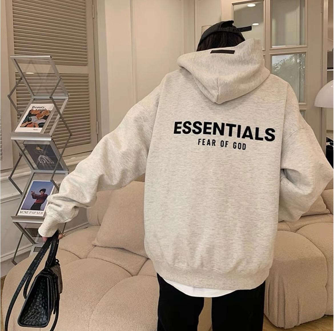 Fear Of God Essentials 前後植絨字體Logo 帽TEE