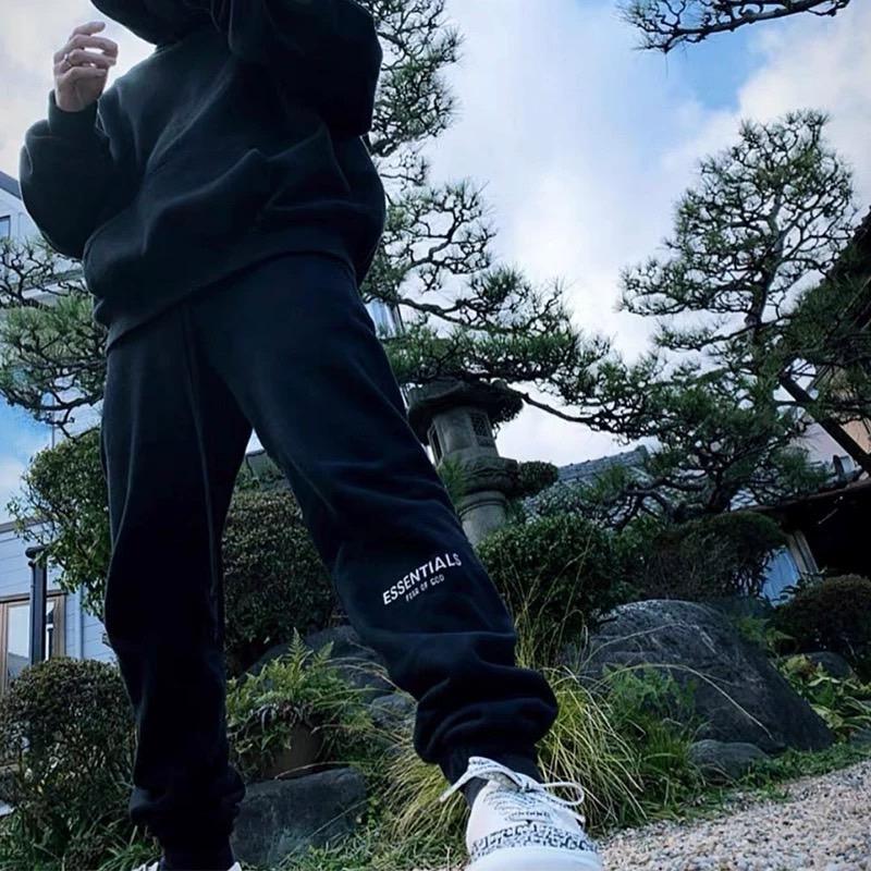現貨 Fear of God Essentials SS21 3M反光長褲 黑色