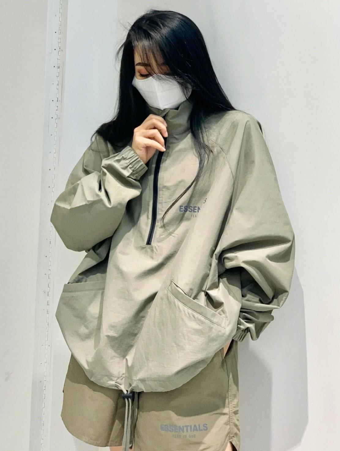 Fear Of God Essentials Half Zip Jacket 3M Logo 衝鋒衣