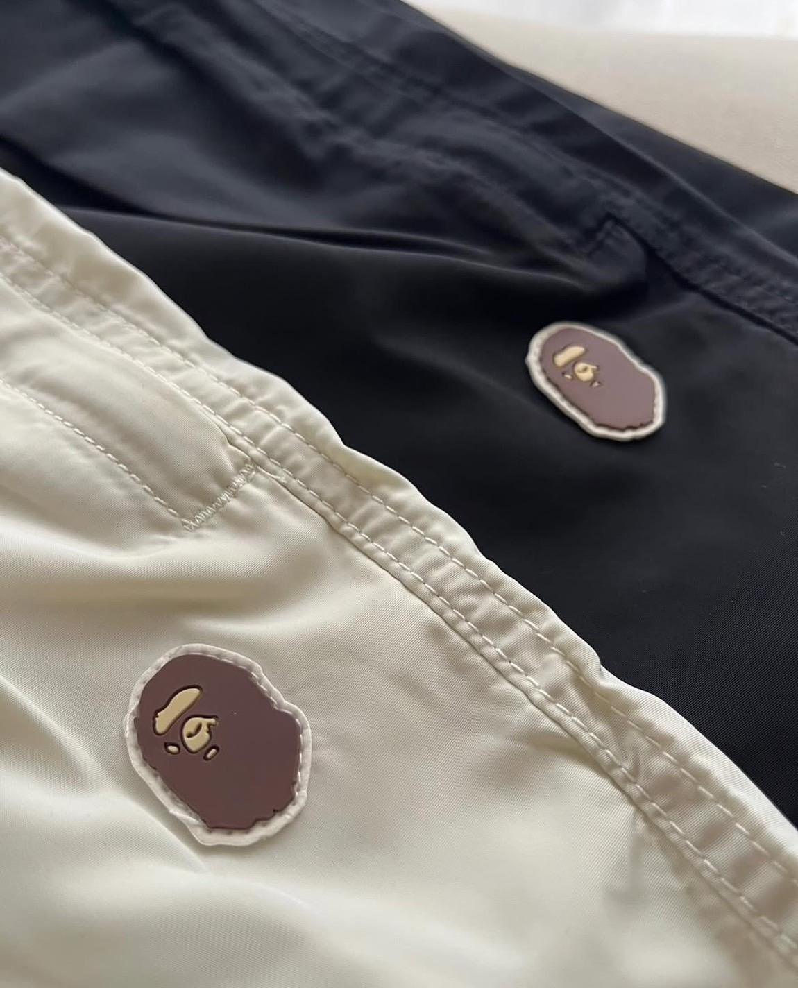 現貨 A Bathing ape Bape經典小頭尼龍短褲