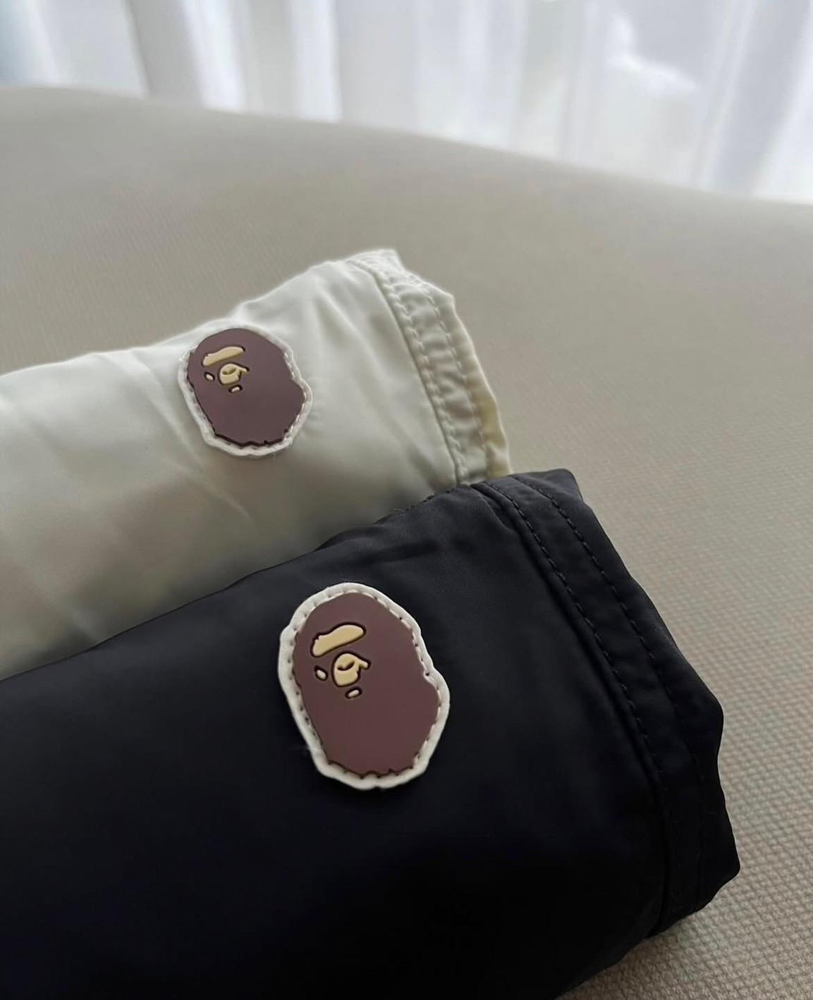 現貨 A Bathing ape Bape經典小頭尼龍短褲