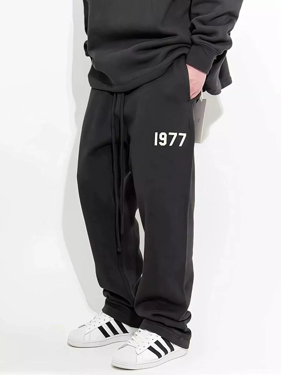 Fear of God Essentials 1977 植絨直筒長褲