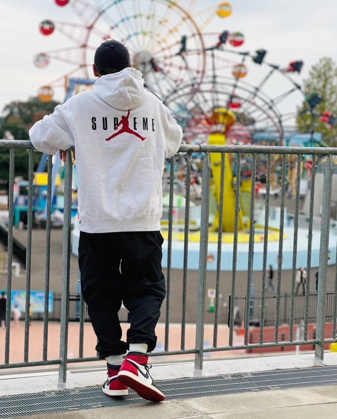 Supreme FW 24 Jordan Hooded Sweatshirt 帽TEE