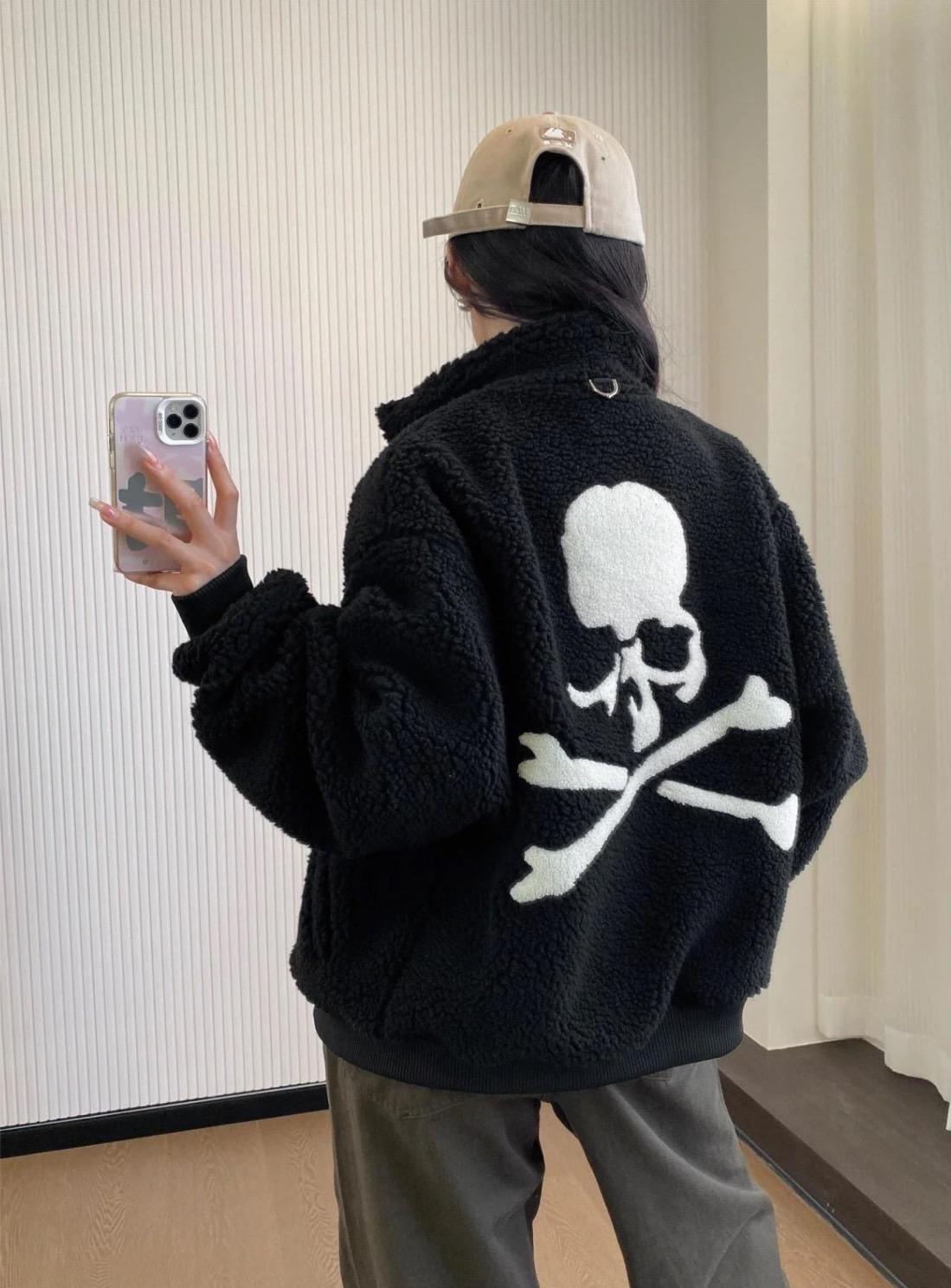 MMJ Mastermind Japan New Era Boa Blouson 搖粒絨外套