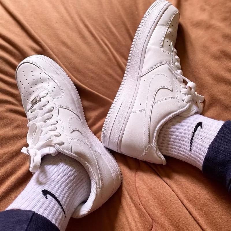 Nike Air Force 全白 空軍一號 男女款