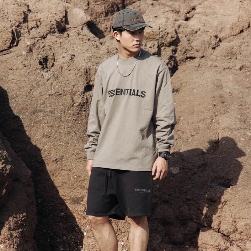 Fear Of God Essentials SS20 前字Logo 薄款長TEE