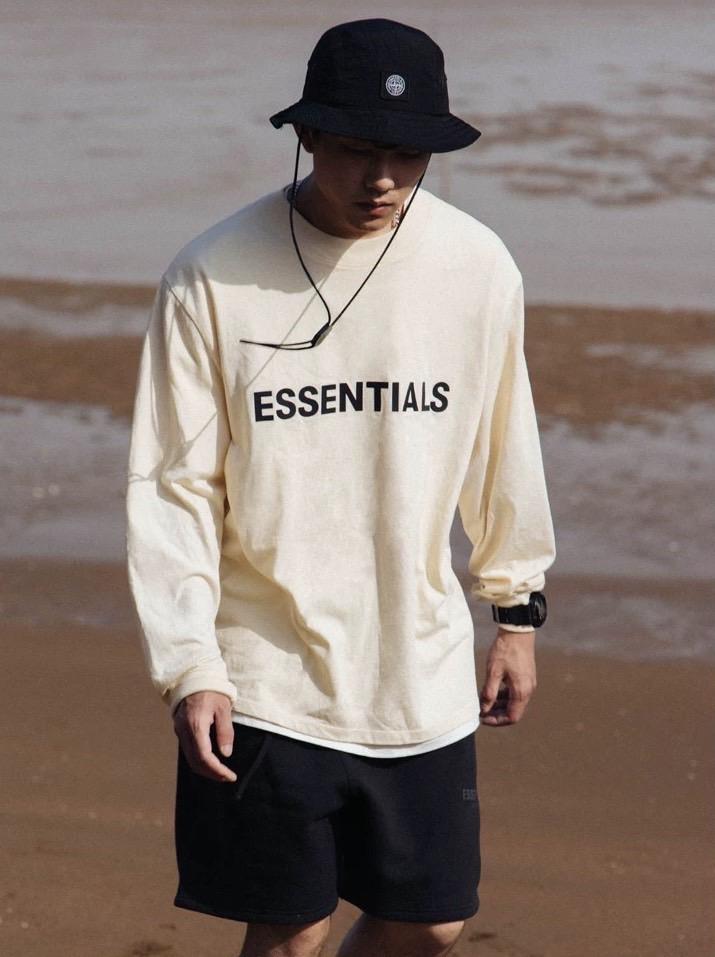 Fear Of God Essentials SS20 前字Logo 薄款長TEE