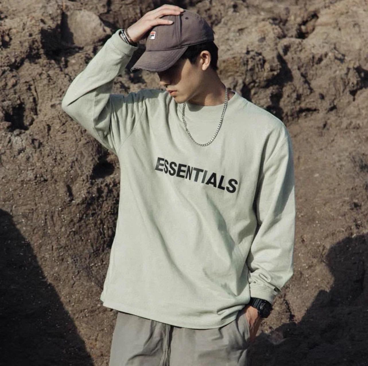 Fear Of God Essentials SS20 前字Logo 薄款長TEE