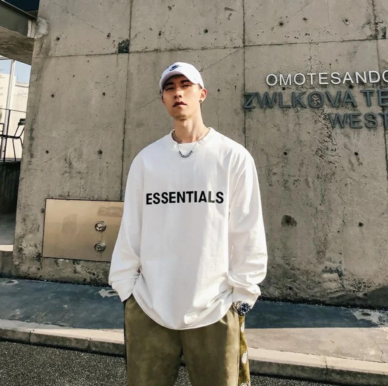 Fear Of God Essentials SS20 前字Logo 薄款長TEE