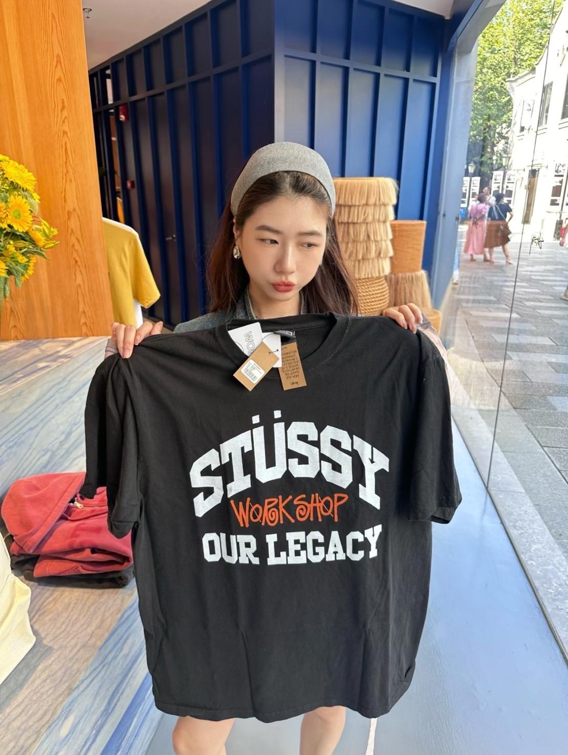 Stussy Our Legacy Work Shop Collegiate聯名短TEE