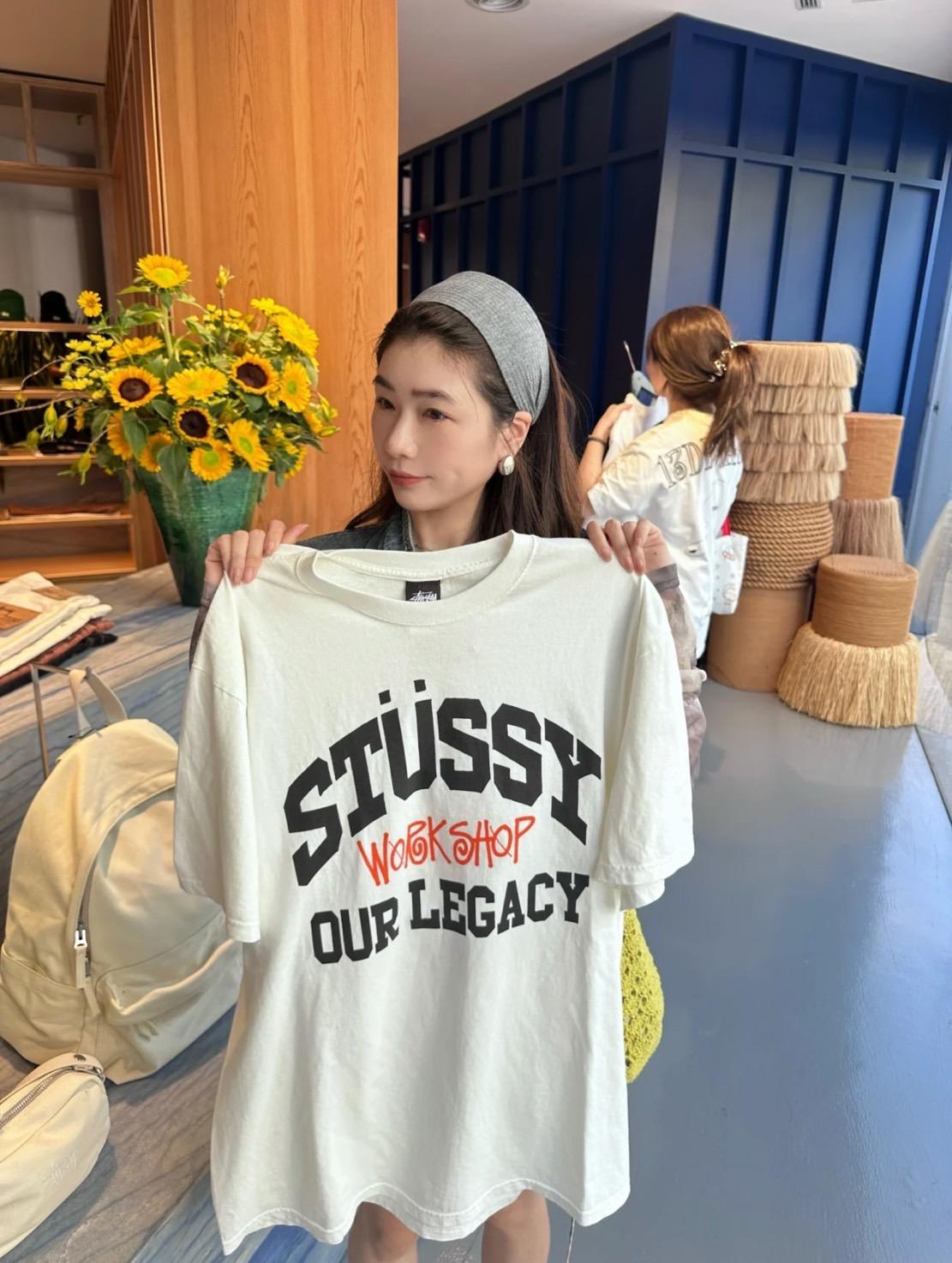 Stussy Our Legacy Work Shop Collegiate聯名短TEE