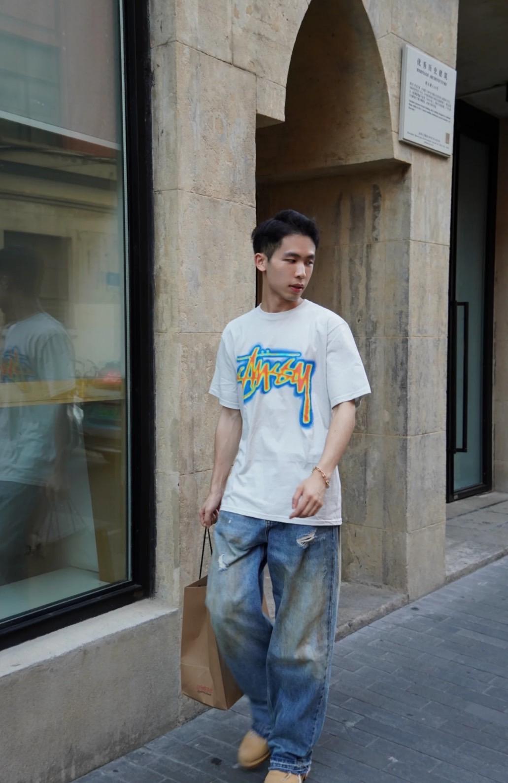 Stussy Thermal Stock Tee 熱感應字體 短TEE