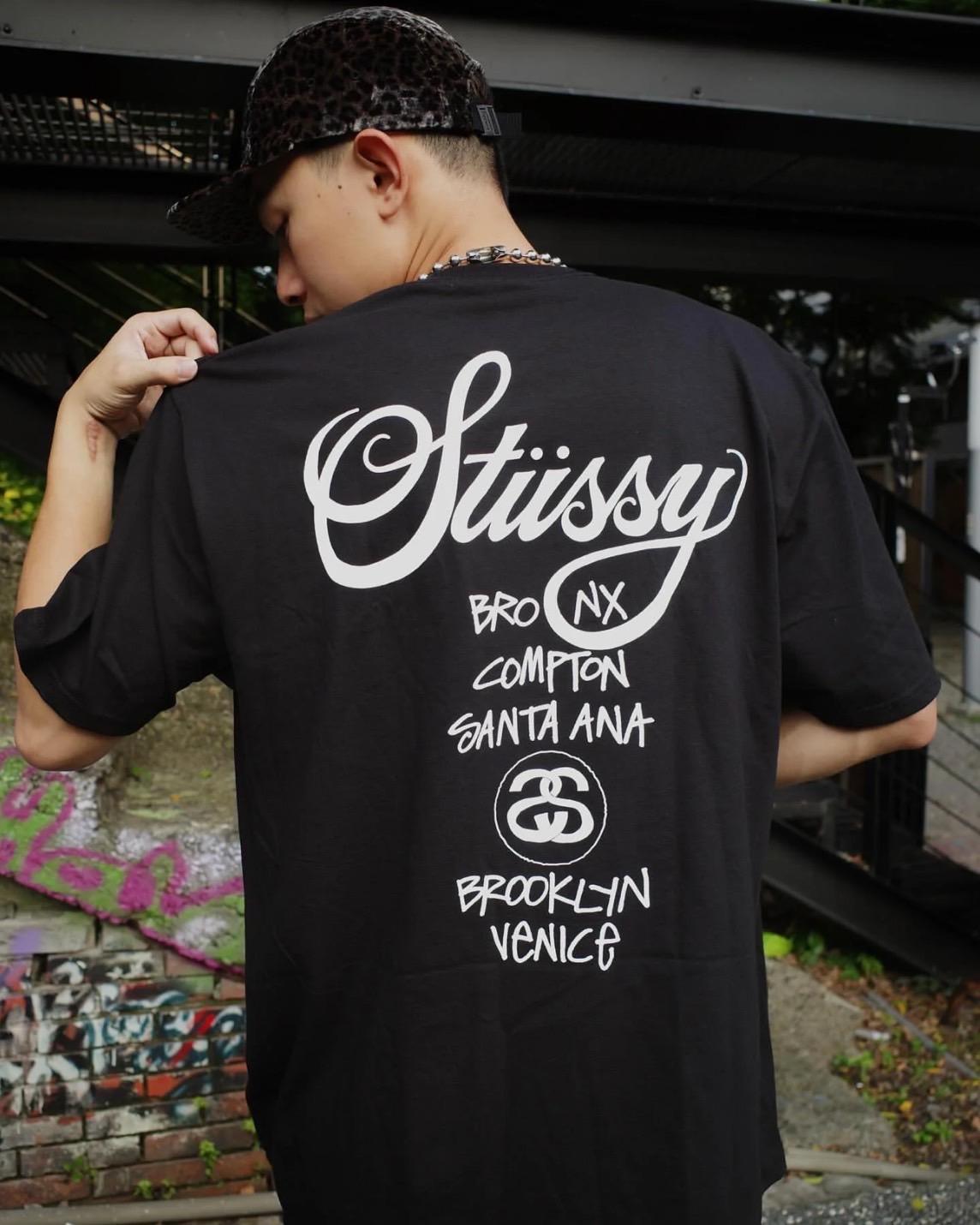 Stussy World Tour 世界巡迴 短TEE