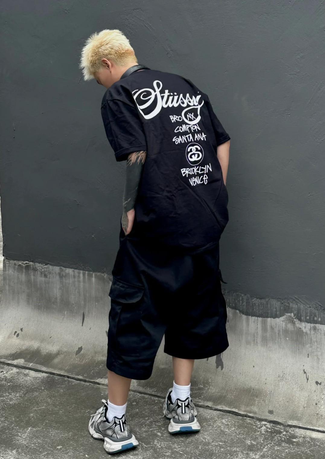 Stussy World Tour 世界巡迴 短TEE