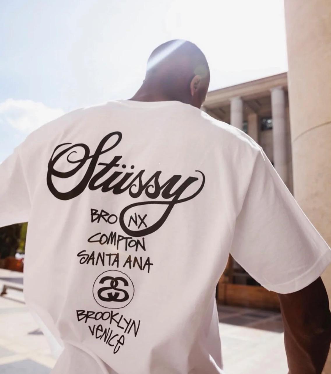 Stussy World Tour 世界巡迴 短TEE