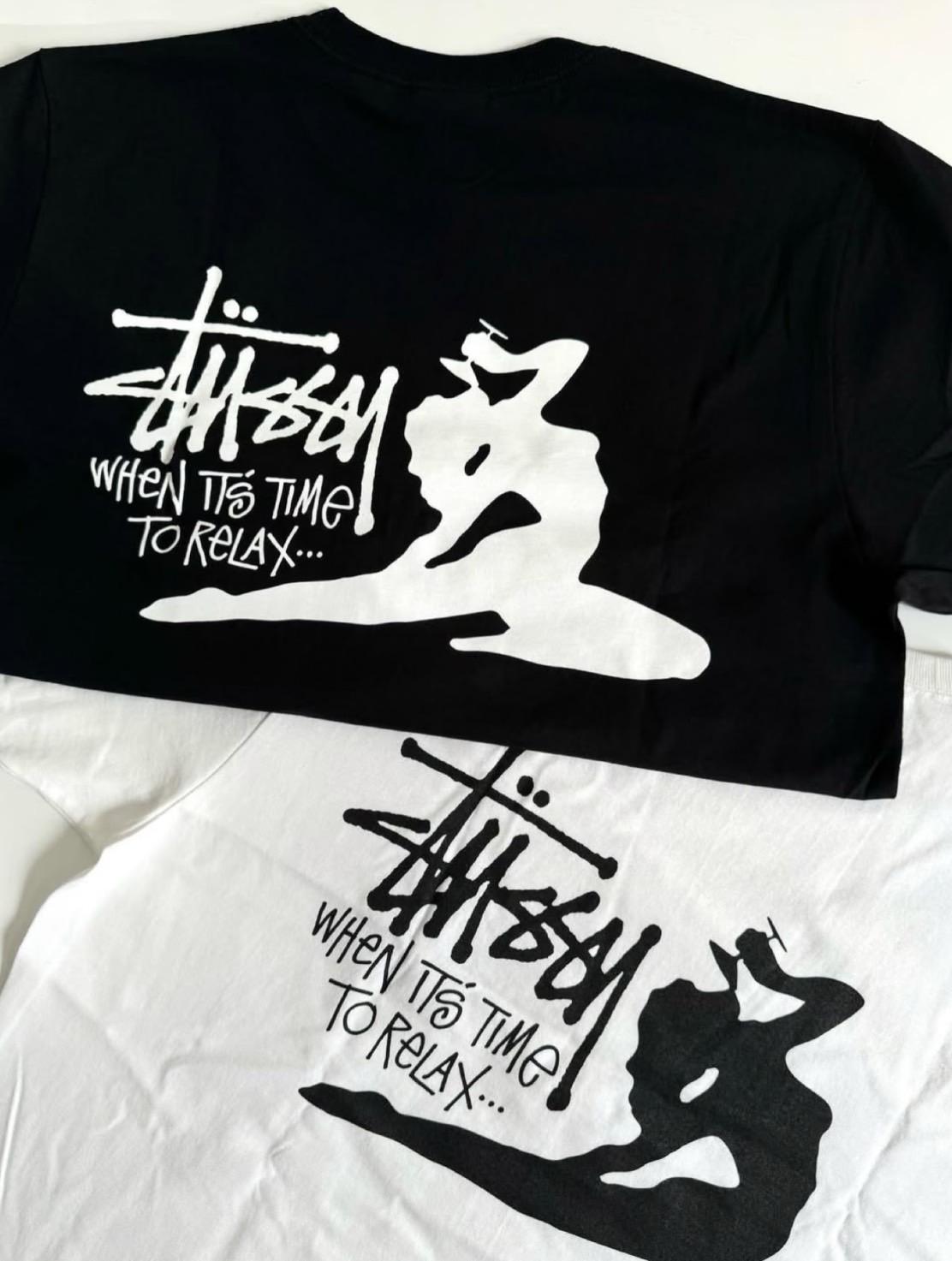 Stussy FW24 RELAX TEE 假日系列短TEE