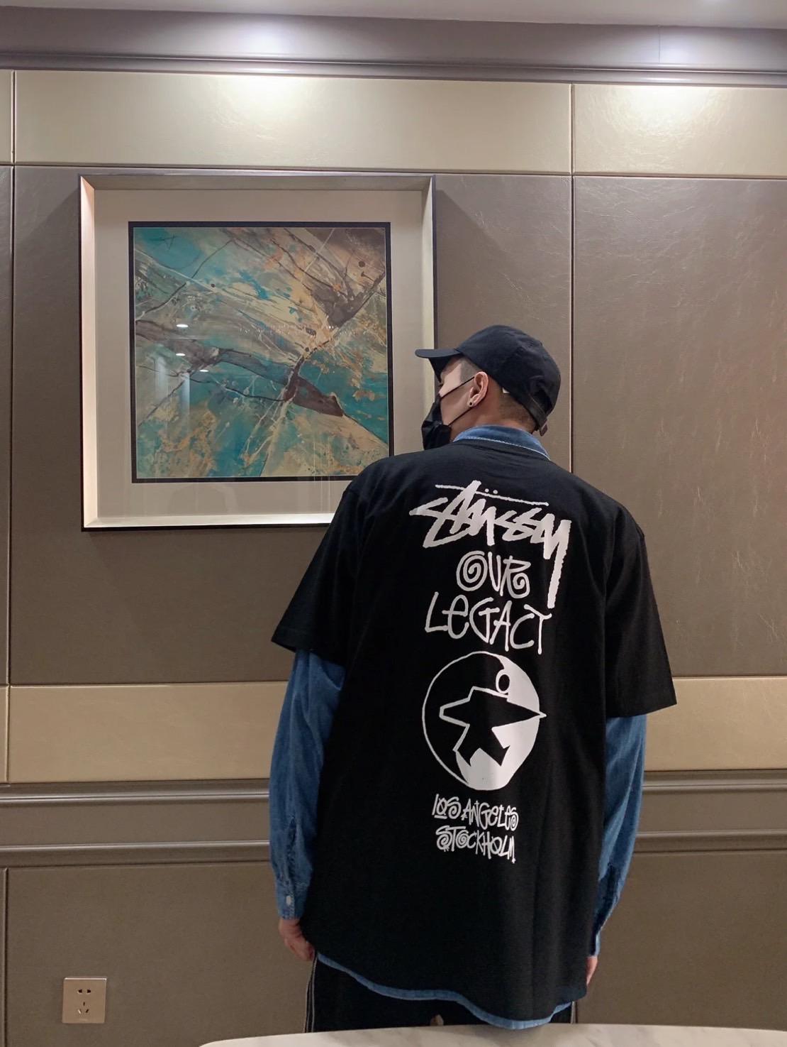 Stussy Our legacy OL SURFMAN PIG DYED 聯名短TEE
