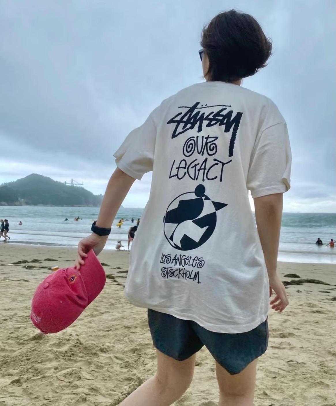 Stussy Our legacy OL SURFMAN PIG DYED 聯名短TEE