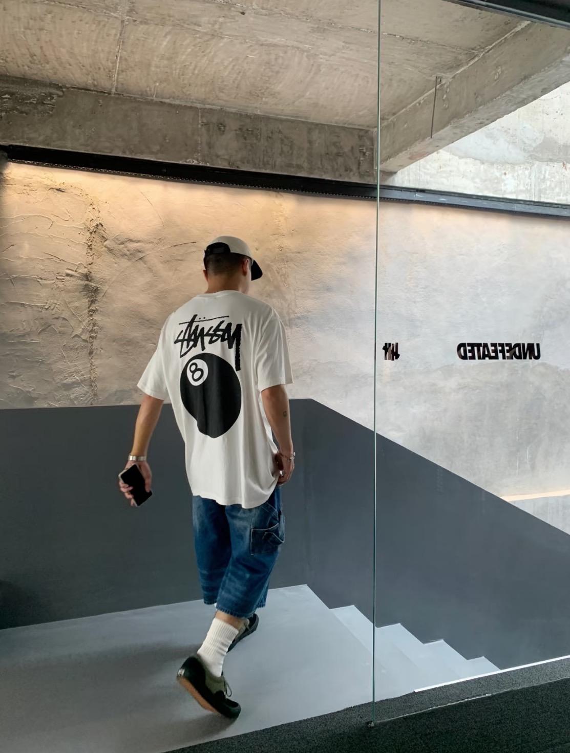 Stussy 8 Ball Pig Dyed Tee 8號球短TEE