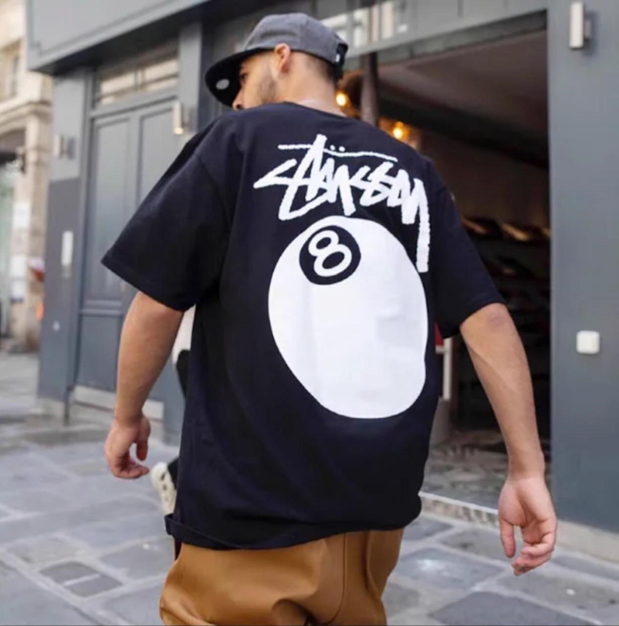 Stussy 8 Ball Pig Dyed Tee 8號球短TEE