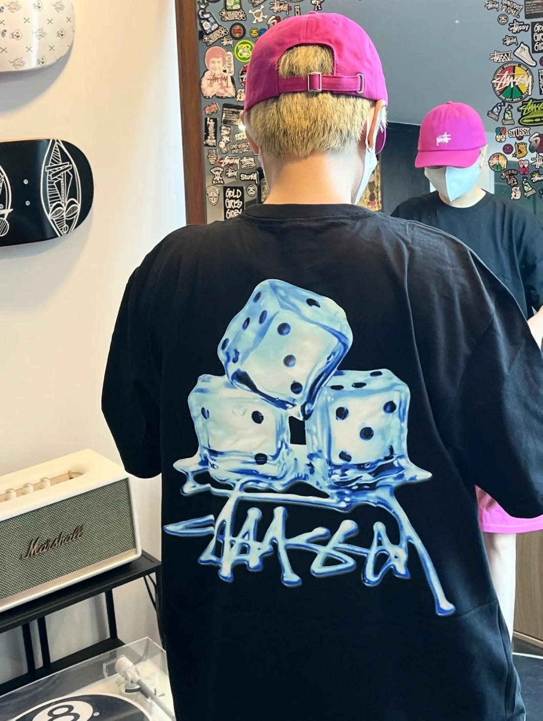 Stussy SS23 Kittens 冰塊骰子短TEE