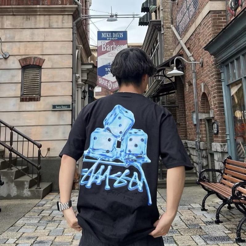 Stussy SS23 Kittens 冰塊骰子短TEE