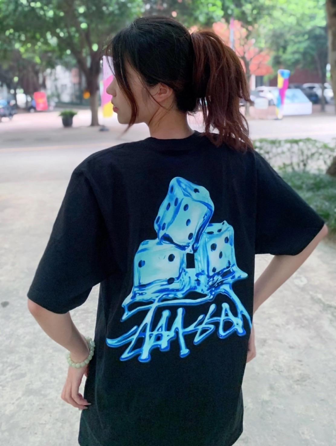 Stussy SS23 Kittens 冰塊骰子短TEE