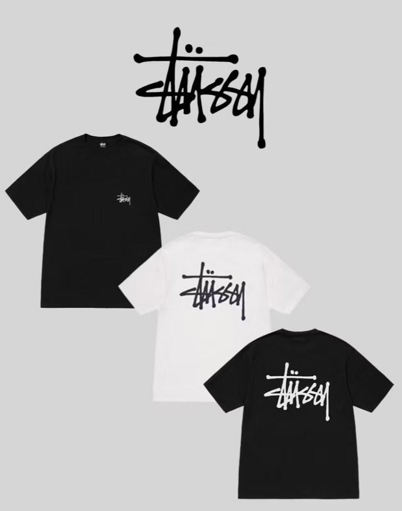 Stussy  BASIC 經典款 基本 Logo 短TEE