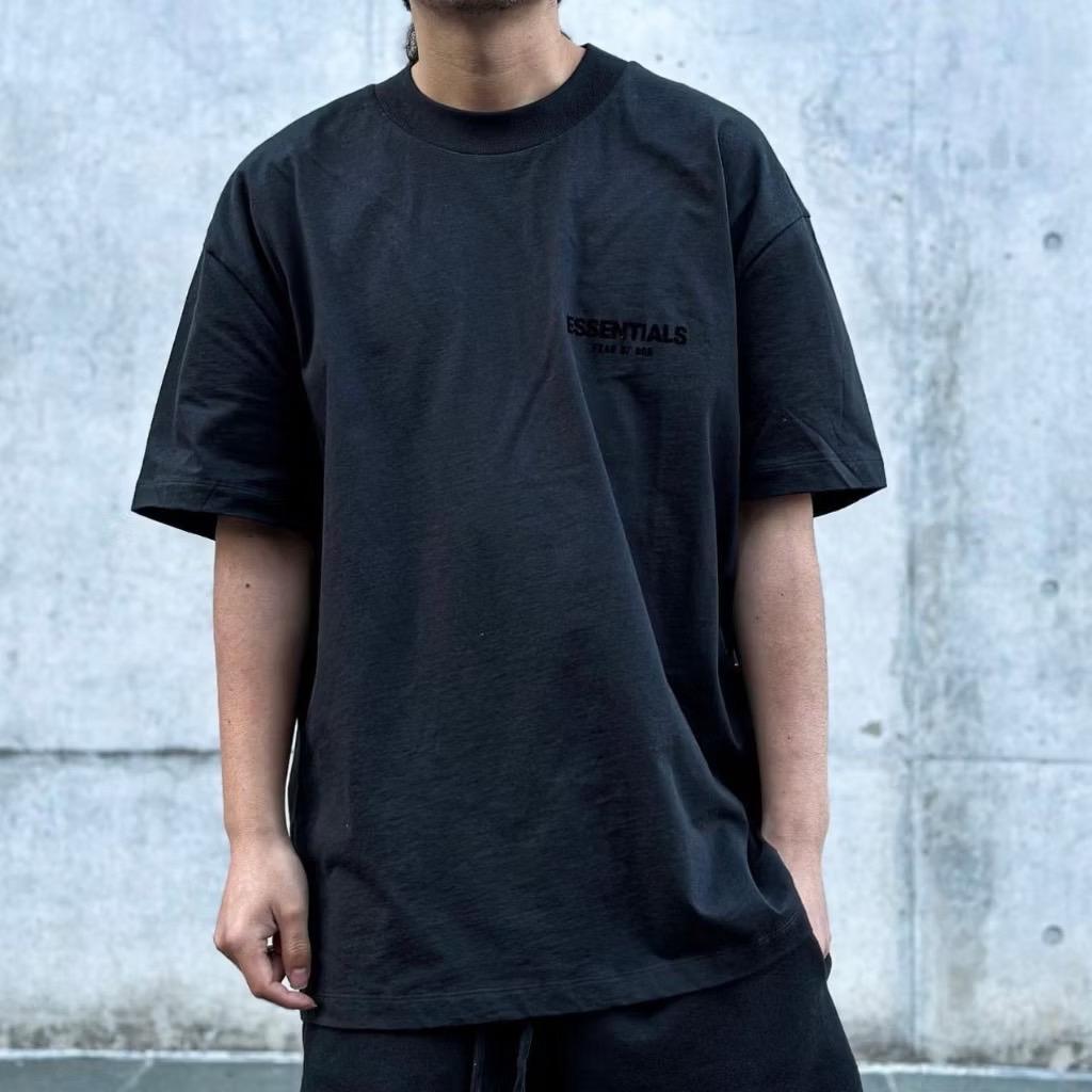 Fear Of God Essentials 22ss 前後植絨字體logo 短TEE