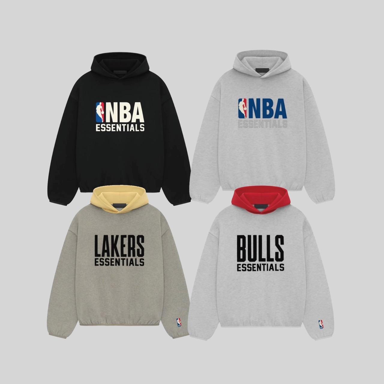 Fear Of God Essentials x NBA Hoodie NBA/湖人/公牛 帽TEE