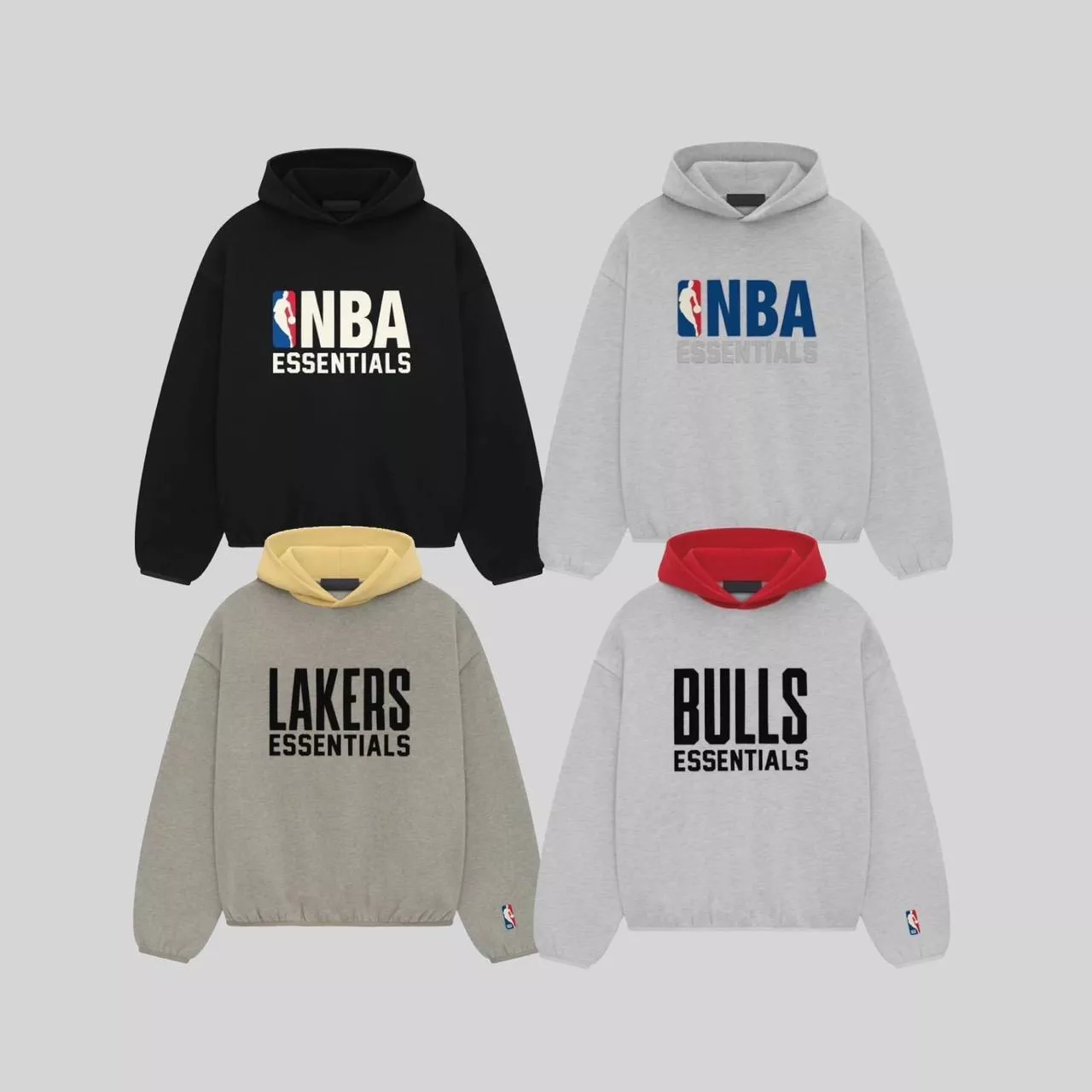 Fear Of God Essentials x NBA Hoodie NBA/湖人/公牛 帽TEE