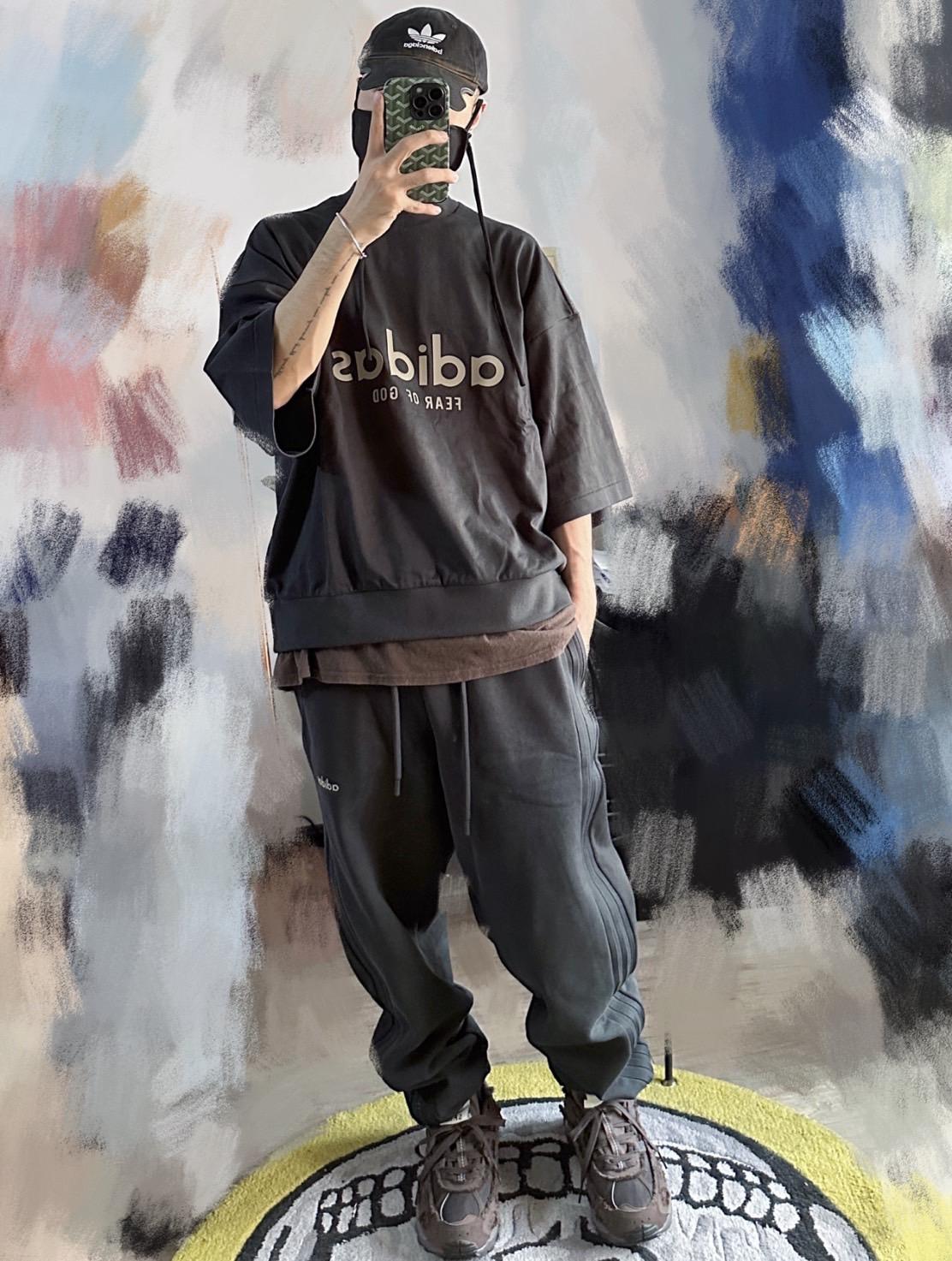 Fear of God x Adidas Athletics Crewneck 聯名短TEE
