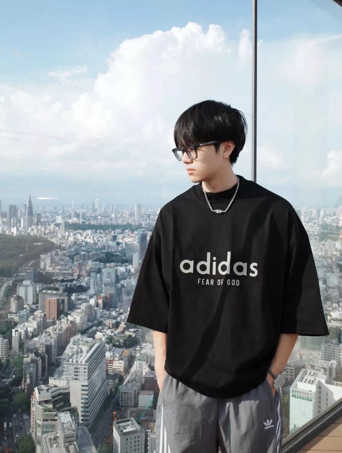 Fear of God x Adidas Athletics Crewneck 聯名短TEE