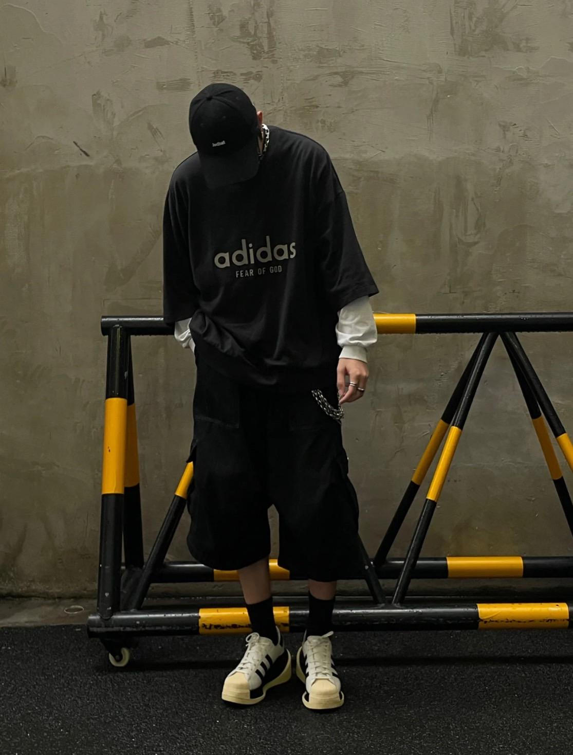 Fear of God x Adidas Athletics Crewneck 聯名短TEE
