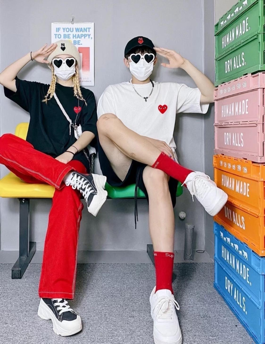 川久保玲 Play Comme Des Garçons Cdg 短TEE