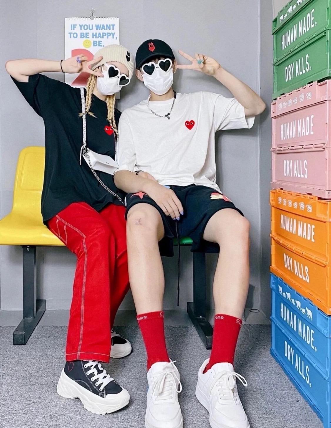 川久保玲 Play Comme Des Garçons Cdg 短TEE