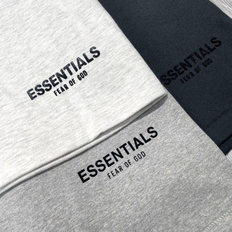 Fear of God FOG Essentials 22ss 前後植絨字體logo 短褲
