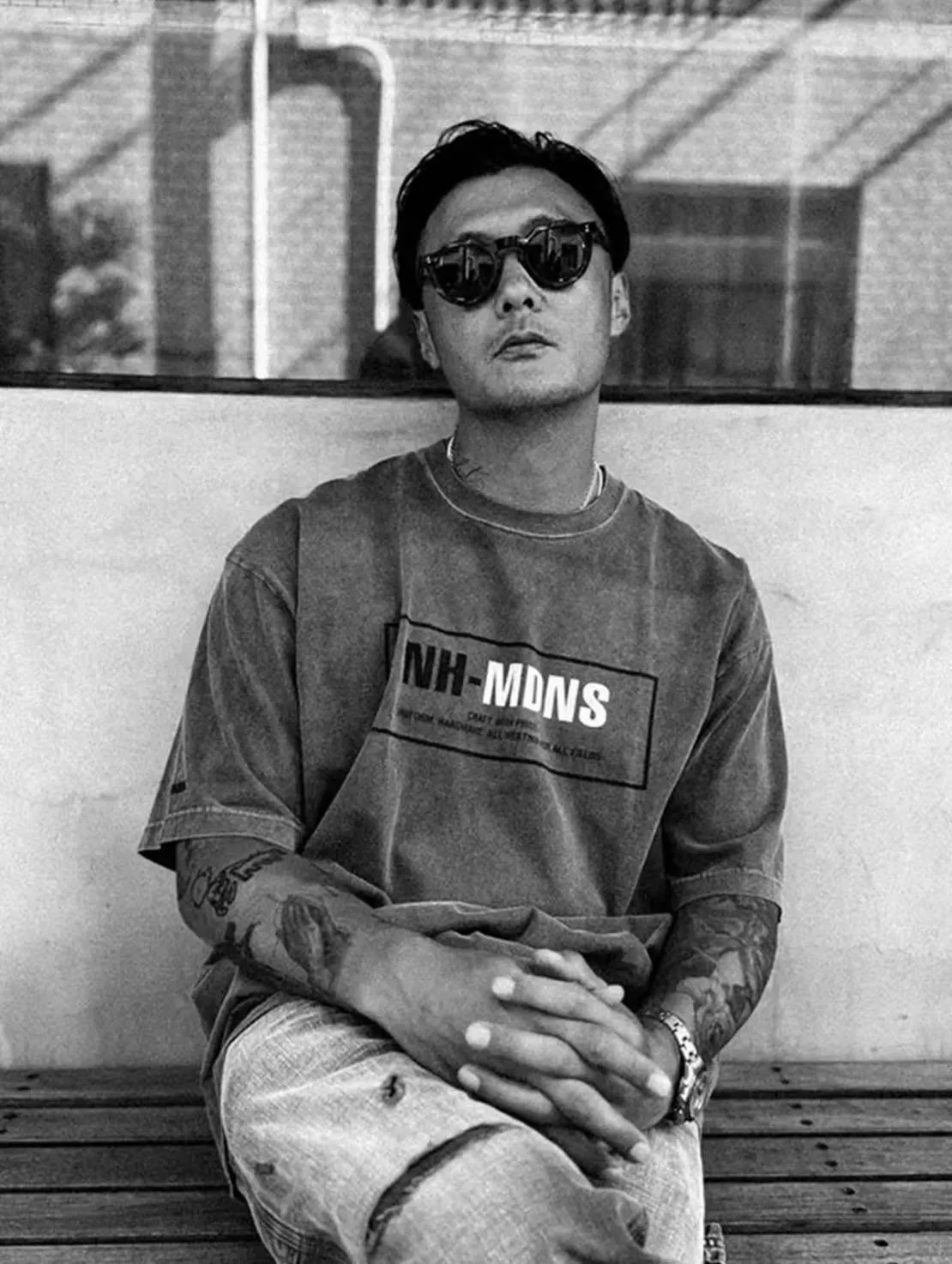 Neighborhood x Madness. 2024AWTEE SS-1 聯名 水洗短TEE